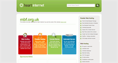 Desktop Screenshot of mbf.org.uk
