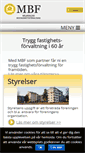 Mobile Screenshot of mbf.se