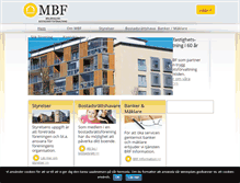 Tablet Screenshot of mbf.se